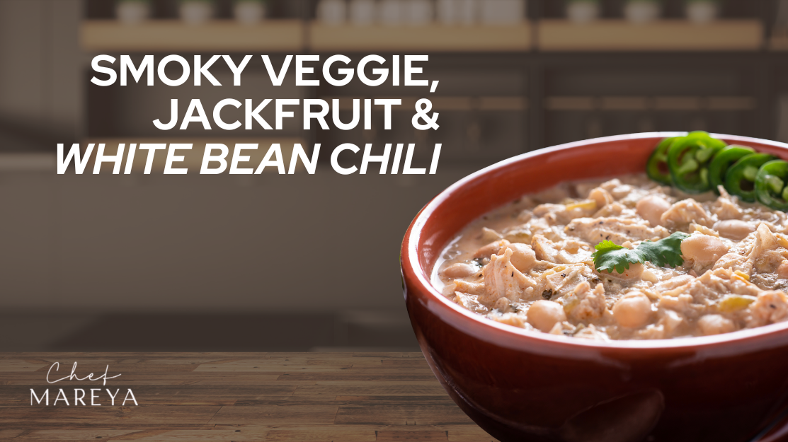 Smoky Veggie, Jackfruit & White Bean Chili